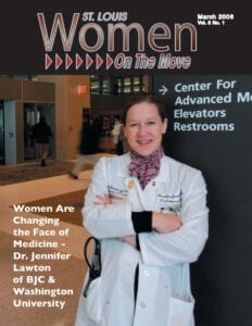 St. Louis Women On The Move March 2006 issue magazine cover