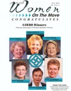 St. Louis Women On The Move Congratulates NAWBO Winners magazine cover