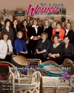 St. Louis Women On The Move Business Altruism at Its Best magazine cover